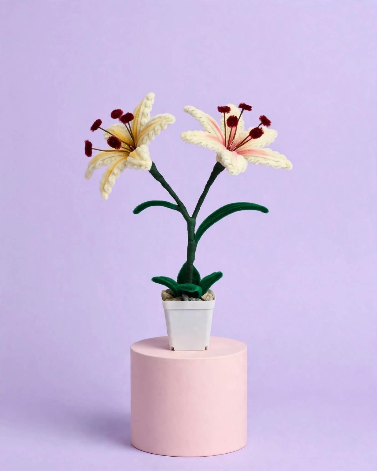 Two branches of lilies product image